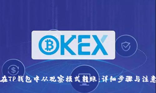 如何在TP钱包中从观察模式转账:详细步骤与注意事项
