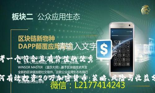 思考一个符合且有价值的优秀

如何有效投资20万加密货币：策略、风险与收益分析